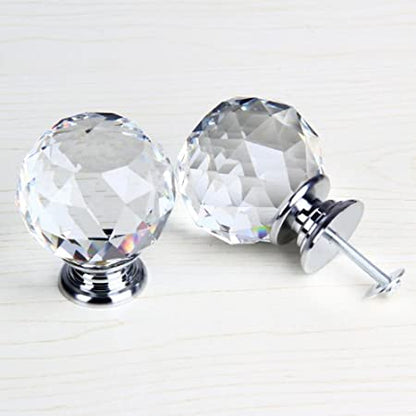 Small Crystal Ball Knob
