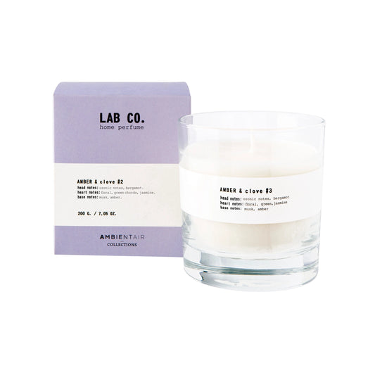 Lab Co. #2 Amber & Clove Candle