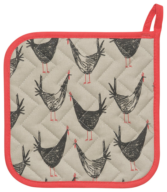 Chicken Scratch Pot Holder