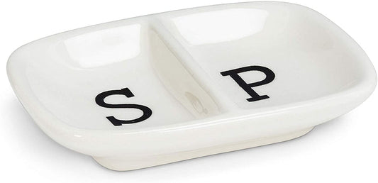 Simple S & P Divided Dish 4"L