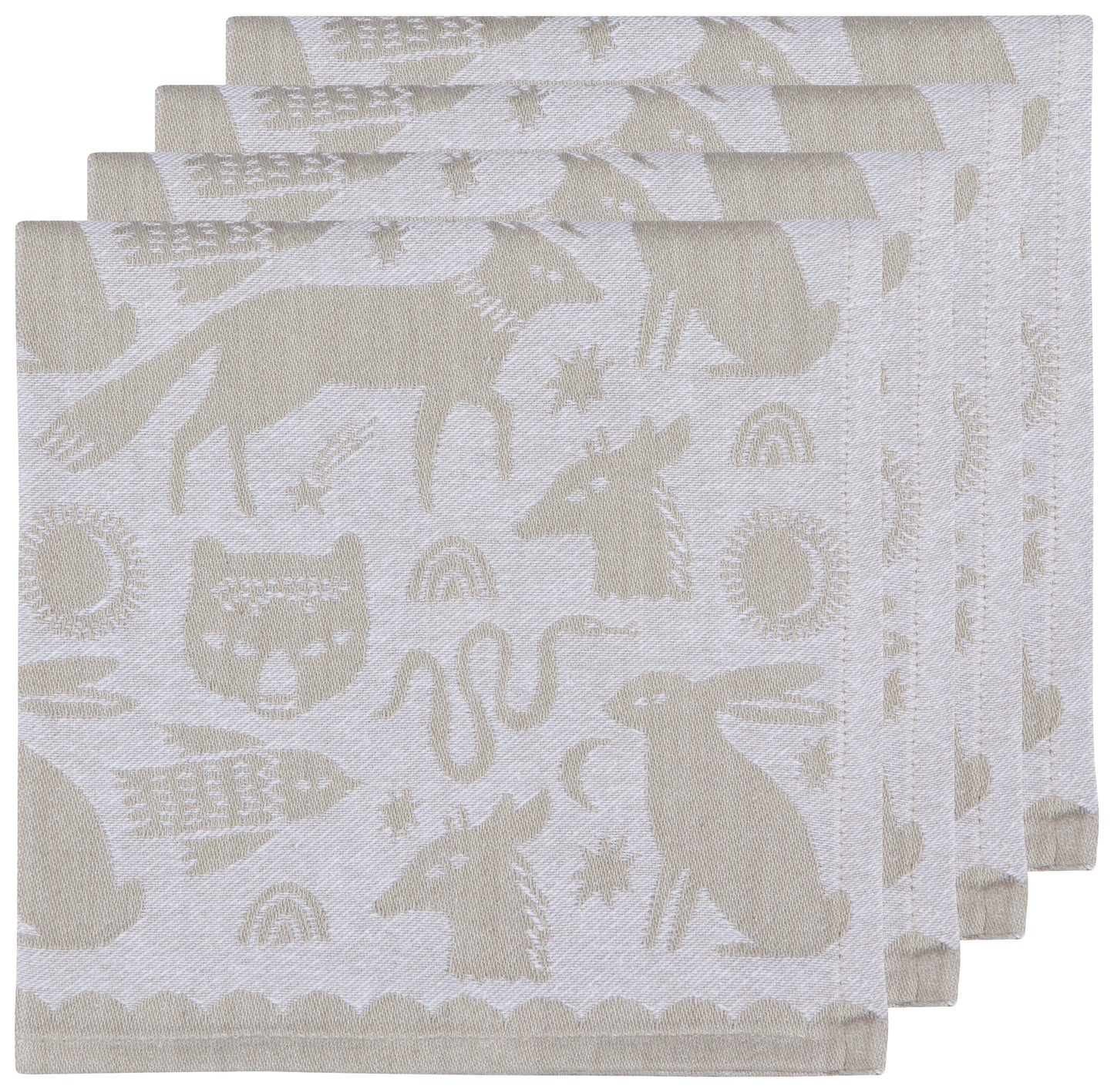 Jacq Timber Napkin Set Of 4