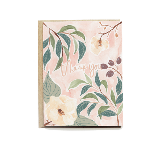 Springtime Thank You Card