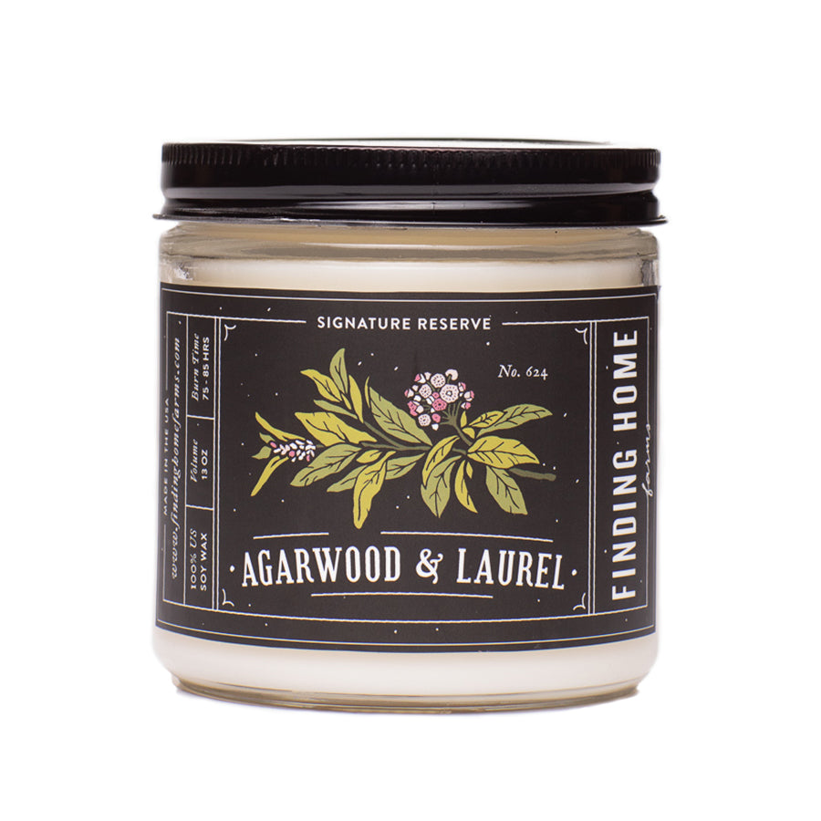 Signature Reserve Collection 13Oz Agarwood & Laurel Soy Candle
