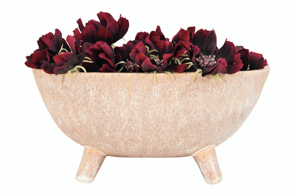 Footed Planter Putty Colour