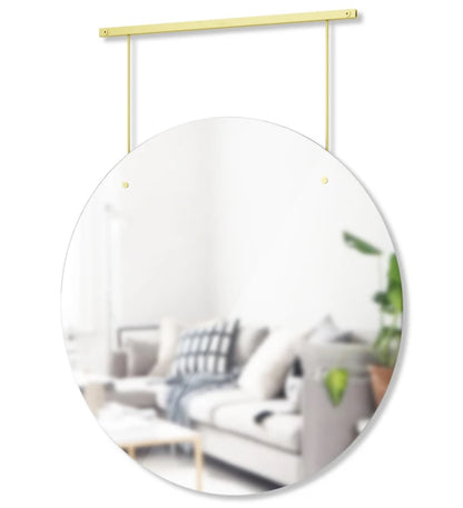 Exhibit Brass Wall Mirror