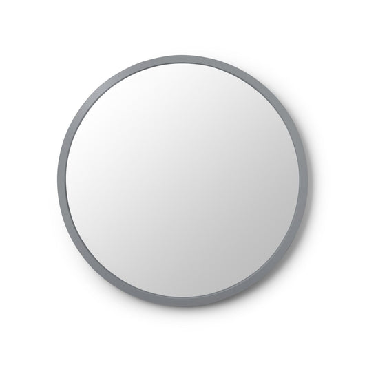 Hub Grey Mirror - 24"