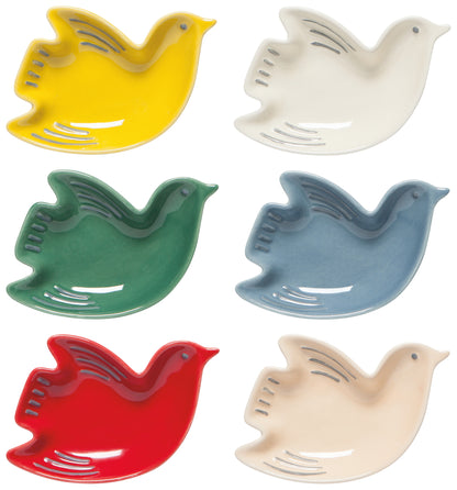 Pinch Bowl Bird Shaped Set of 6