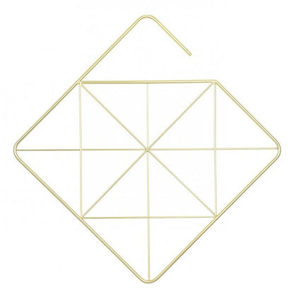 Pendant Square Gold Scarf Organizer