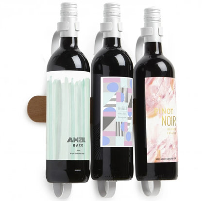 Show Vino White Natural Wine Display