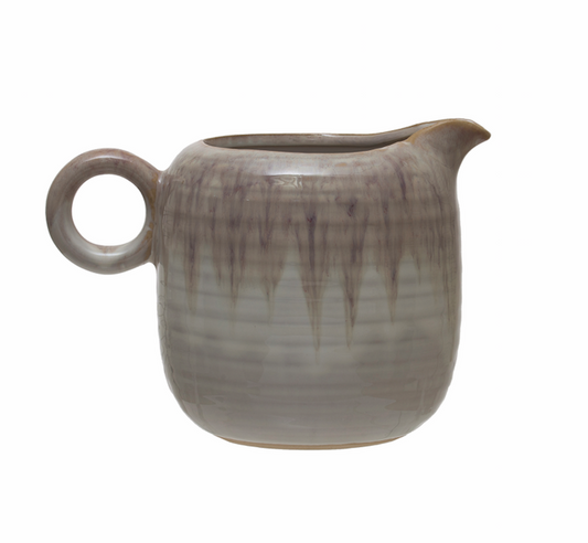 Reactive Glaze Cream Colour Creamer 16oz