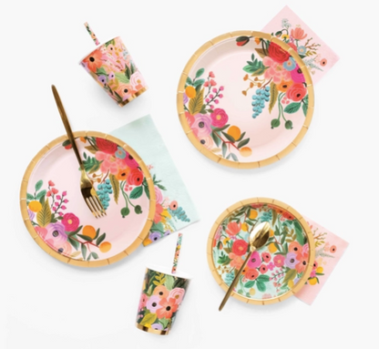 Garden Party Paper Straws