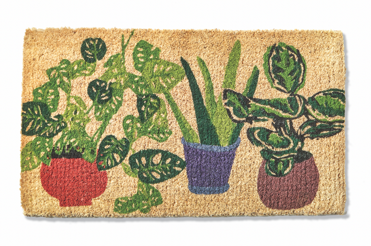 Potted Plants Coir Doormat