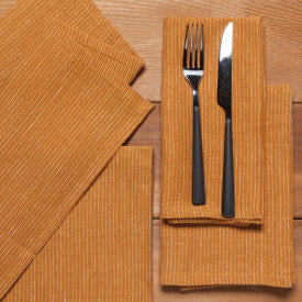 Pinstripe Linen Napkin