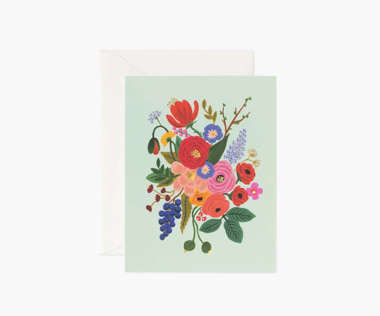 Garden Party Mint Card