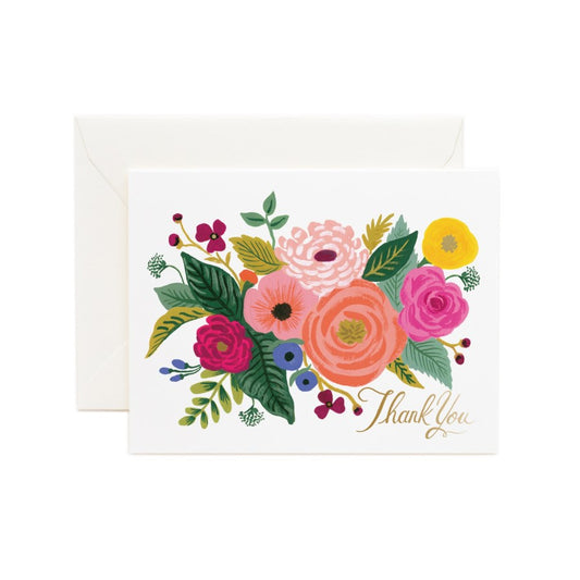 Juliet Rose Thank You Card