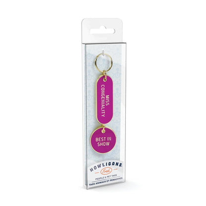 Pet Tag & Keychain Miss Congeniality Best In Show