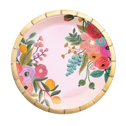 Garden Party Large Paper Plates