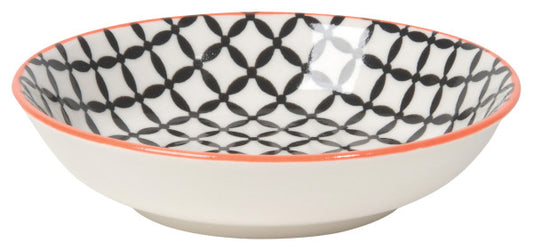 Dip Bowl Black Lattice