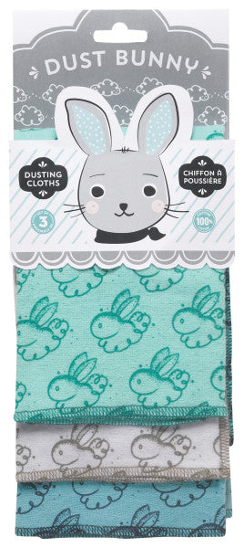 Dust Bunny Dusting Cloths Set of 3